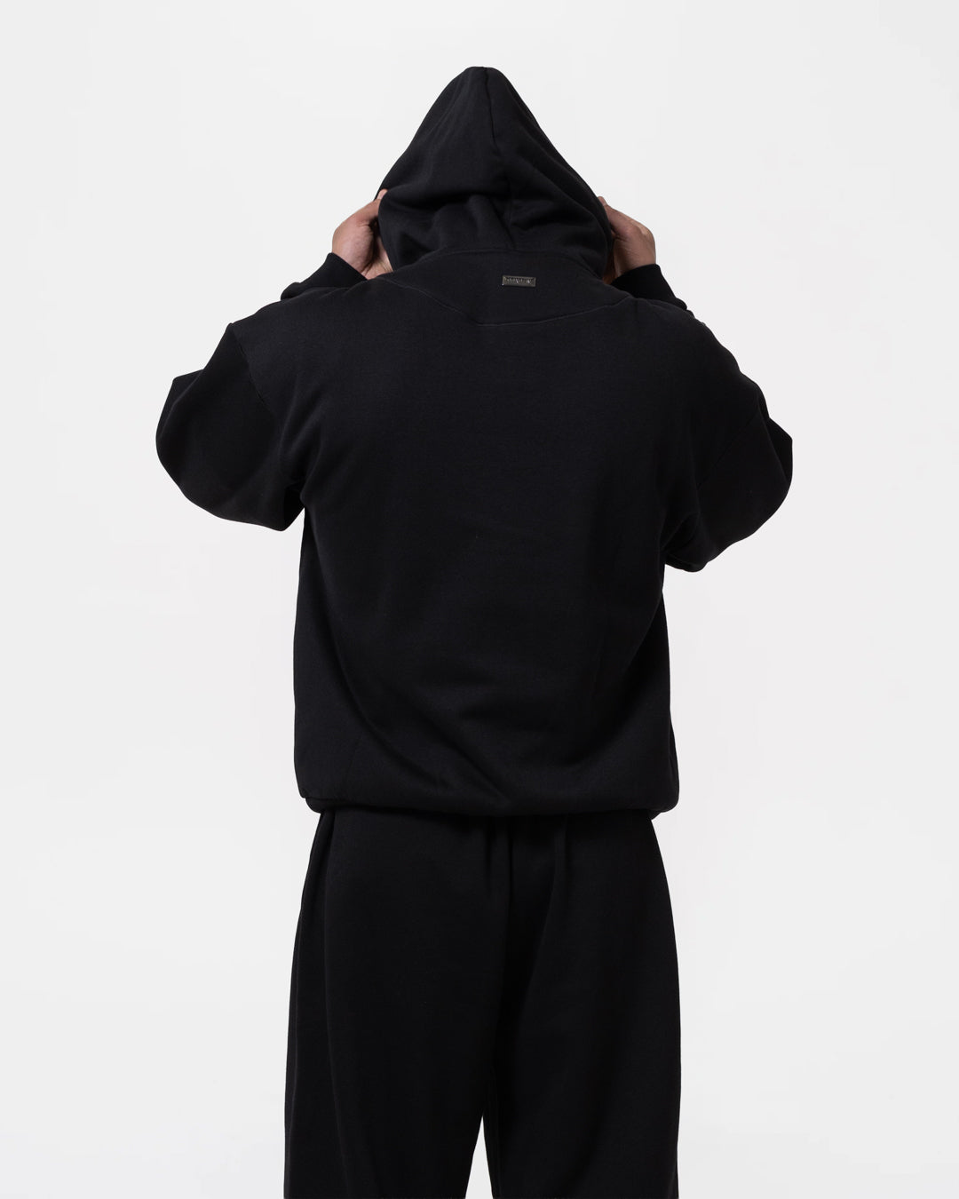 Strike Oversized Hoodie - Black