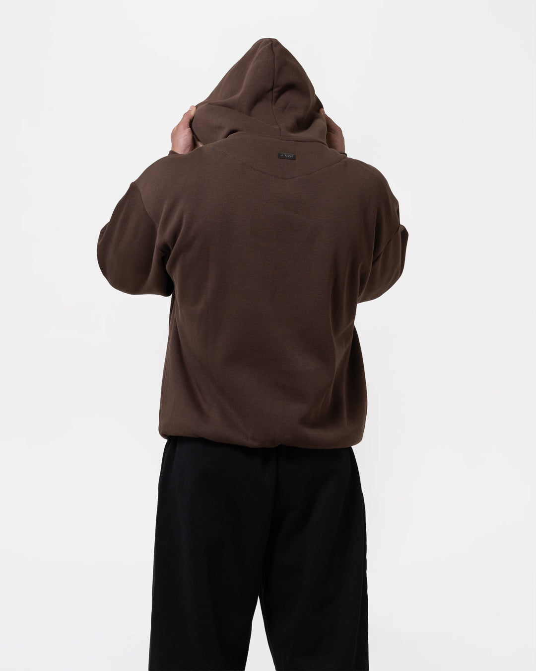 Strike Oversized Hoodie - Brown