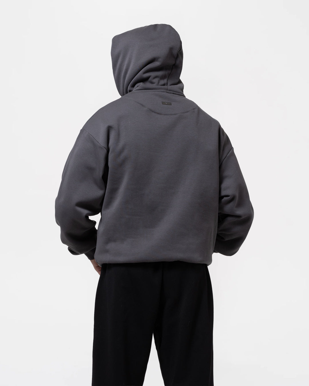 Strike Oversized Hoodie - Charcoal
