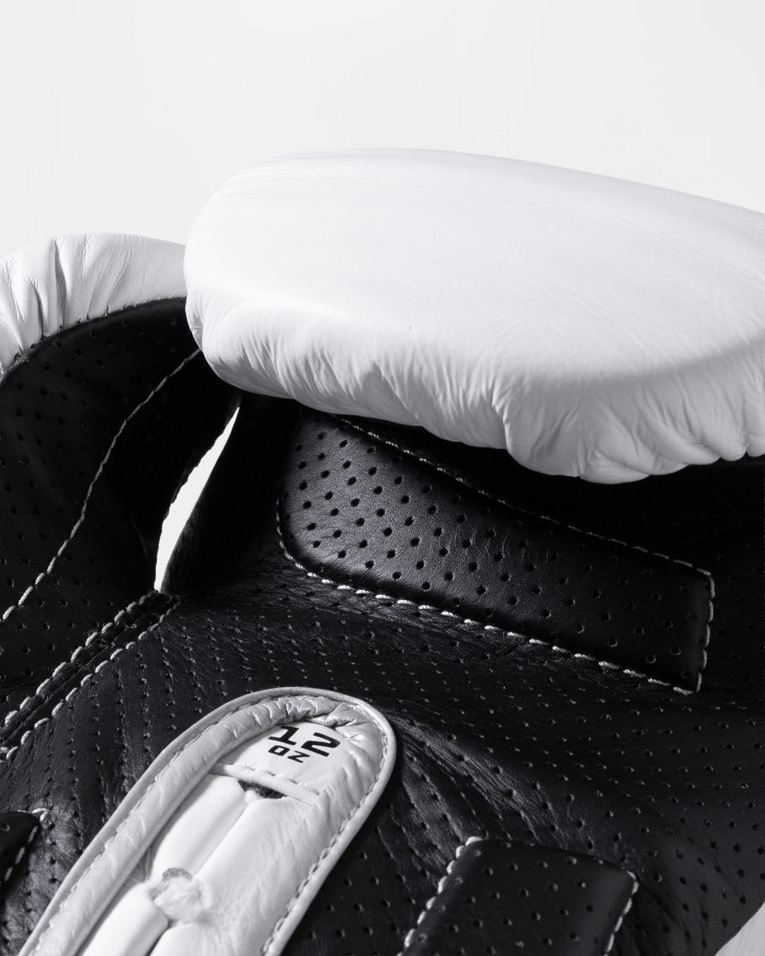 Strike-One Lace Boxing Gloves - White/Black