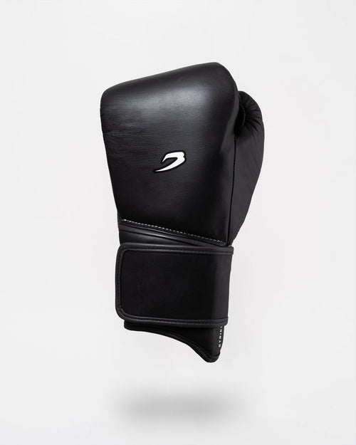Strike-One Twin Strap Boxing Gloves - Black/Charcoal