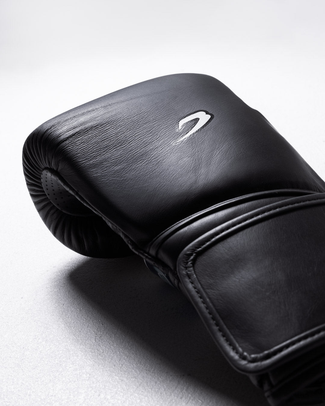 Strike-One Twin Strap Boxing Gloves - Black/Charcoal