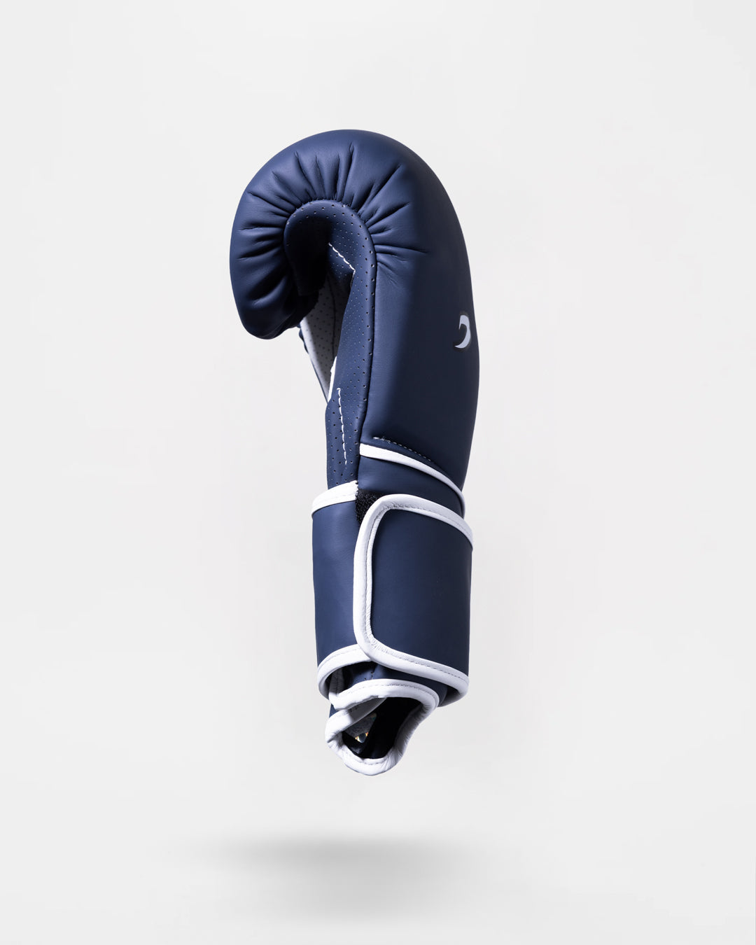 Strike-Three Twin Strap Boxing Gloves - Blue/White