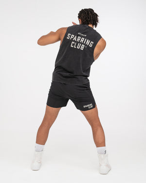 Sparring Club Muscle Tank - Washed Black