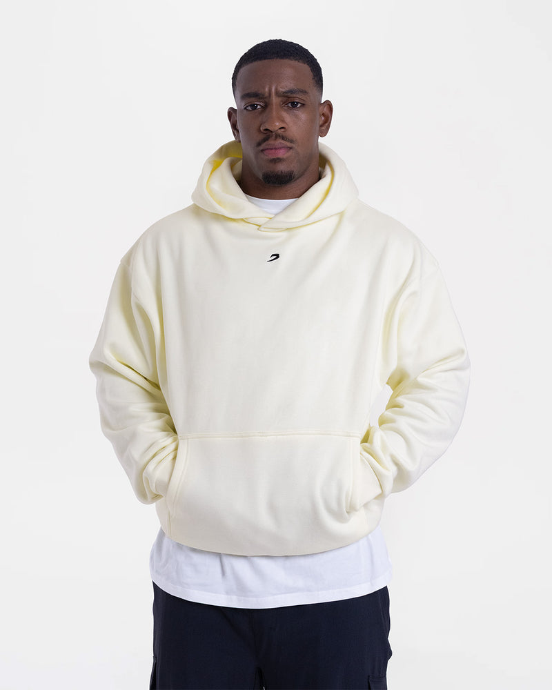 Strike Oversized Hoodie - Cream