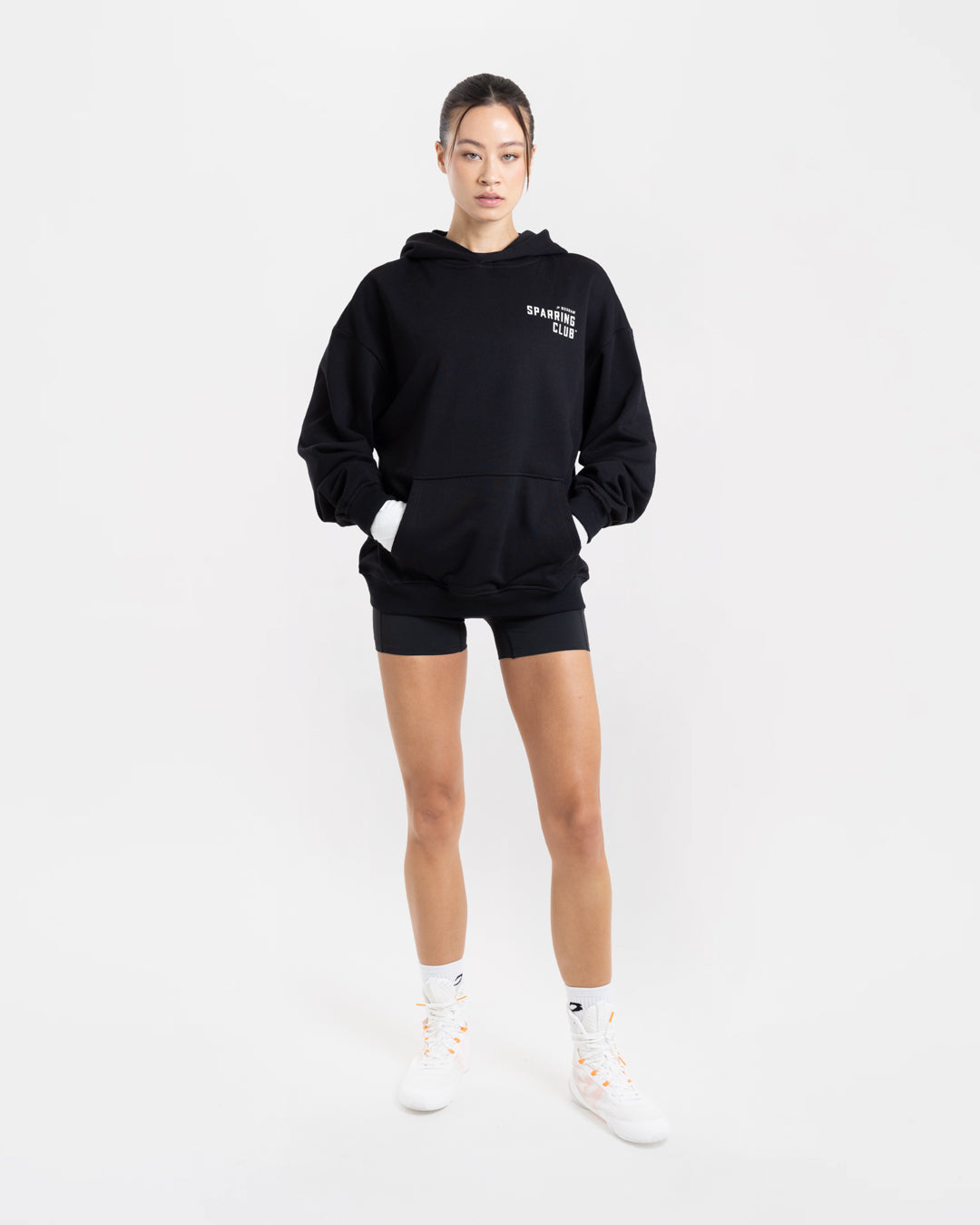 This Is My House Oversized Hoodie - Black