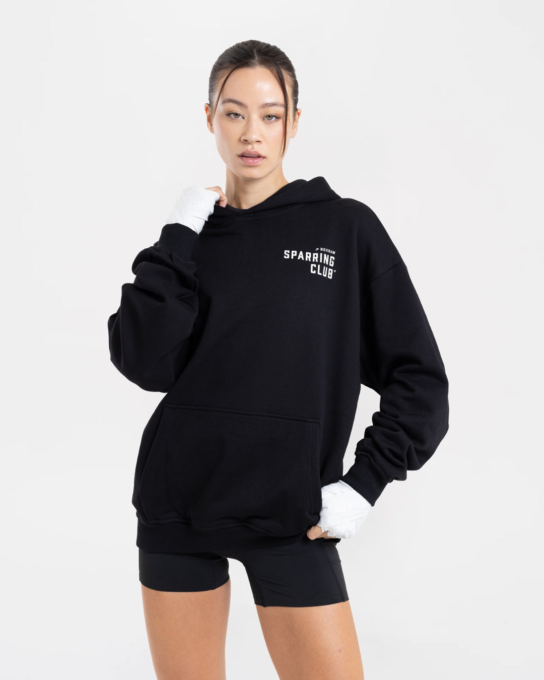 This Is My House Oversized Hoodie - Black