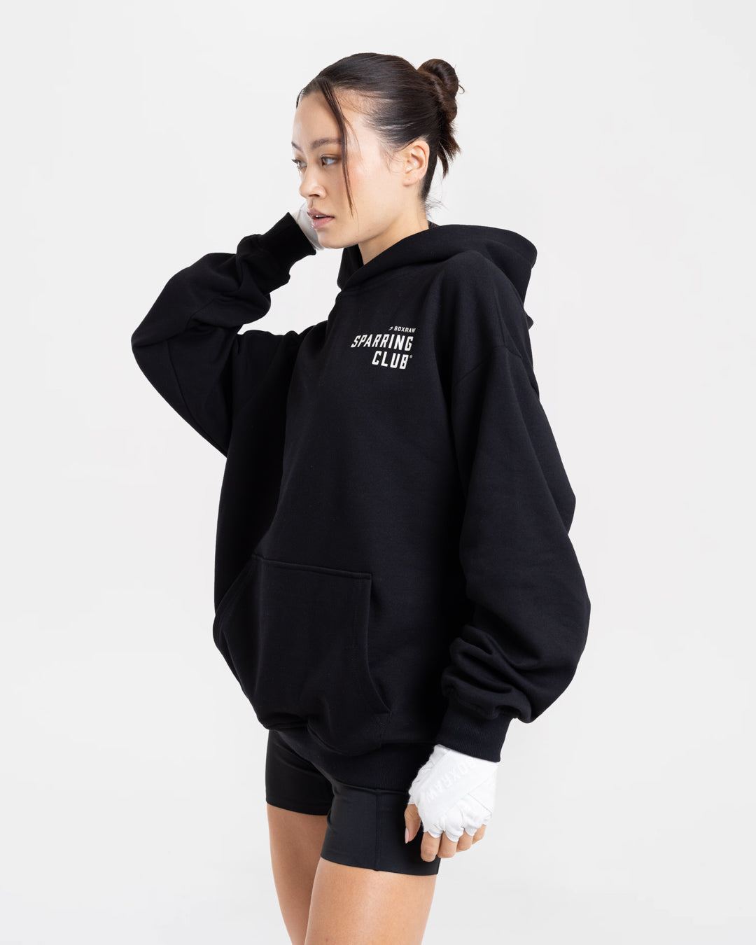 This Is My House Oversized Hoodie - Black