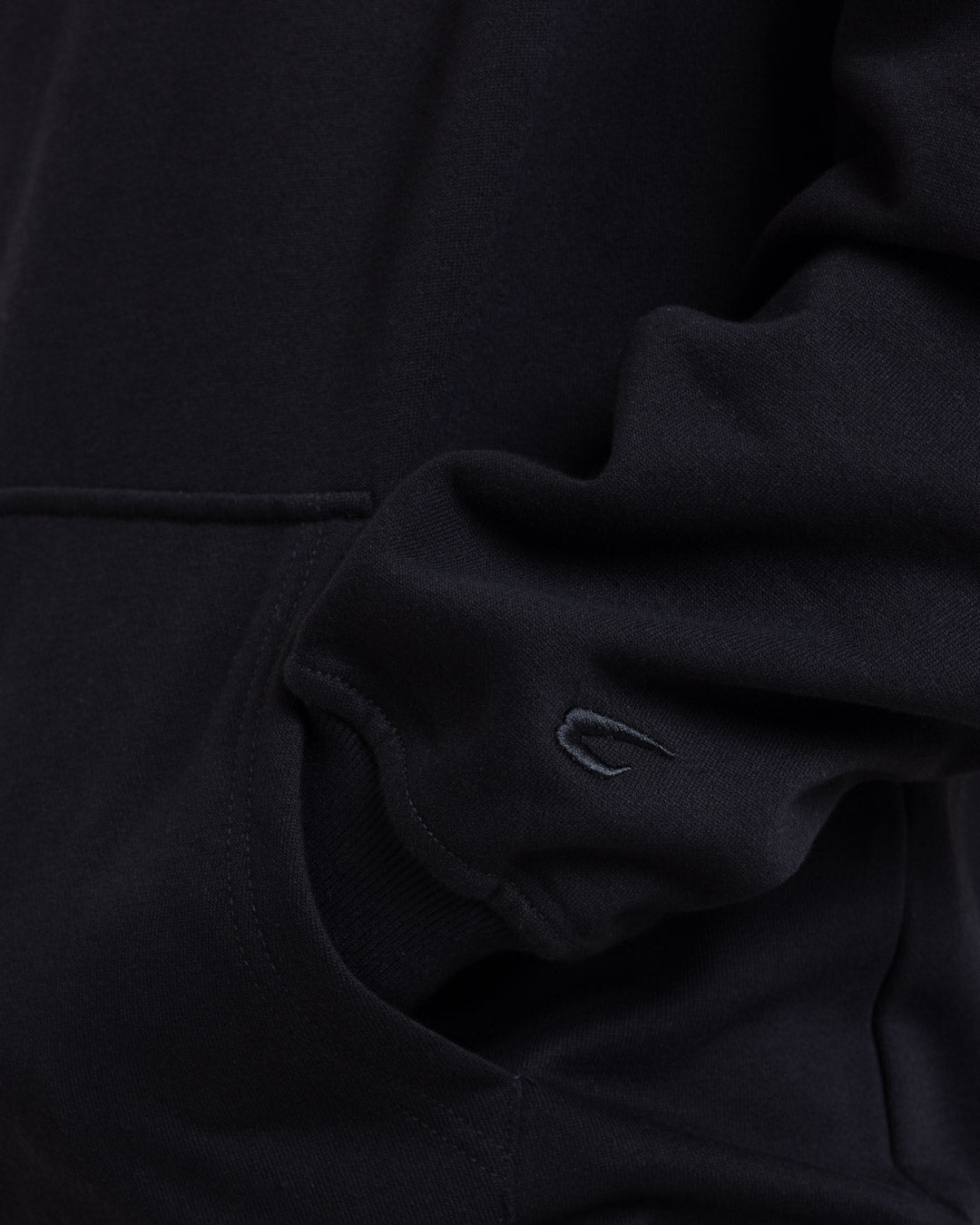 This Is My House Oversized Hoodie - Black