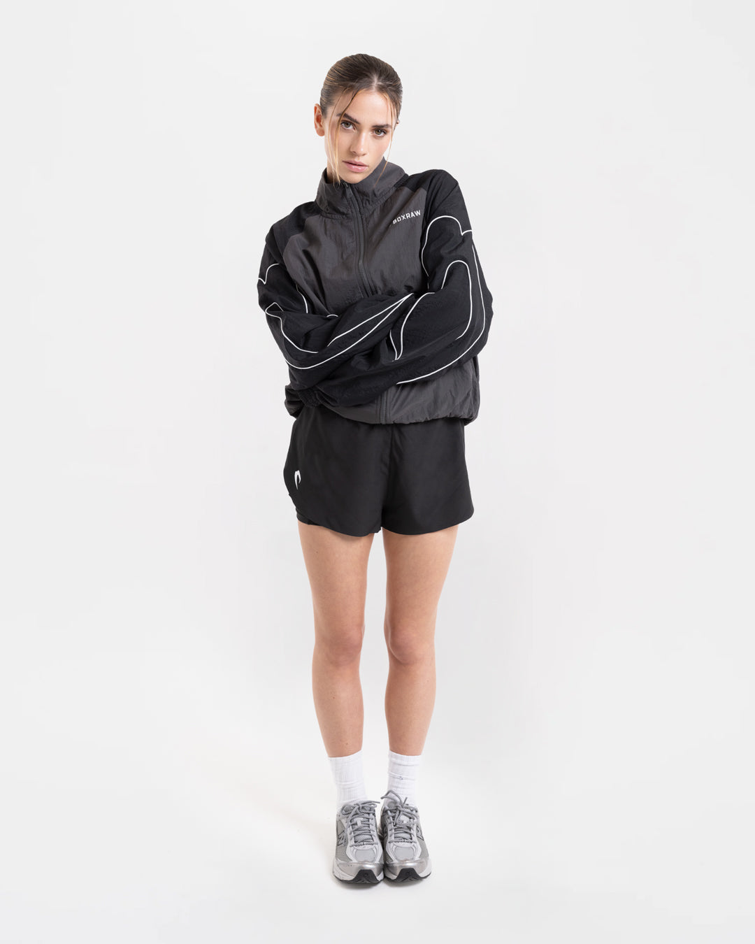 Tunero Track Jacket - Grey/Black