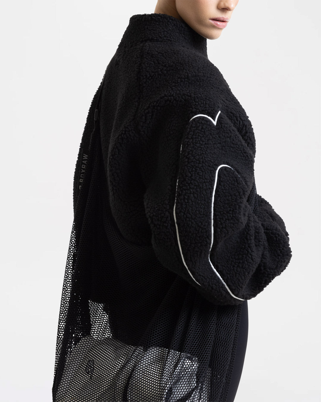 Tunero Sherpa Jacket - Black