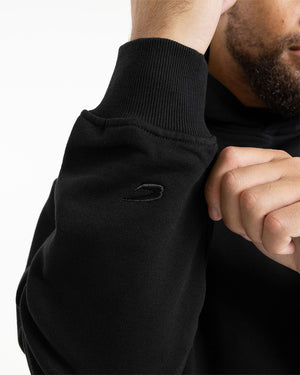 Teddy Atlas Firemen Oversized Hoodie - Black