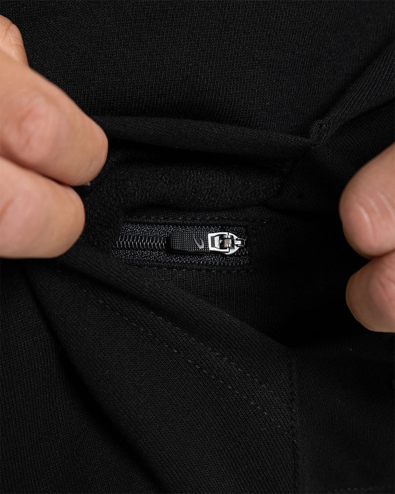 Teddy Atlas Firemen Oversized Hoodie - Black