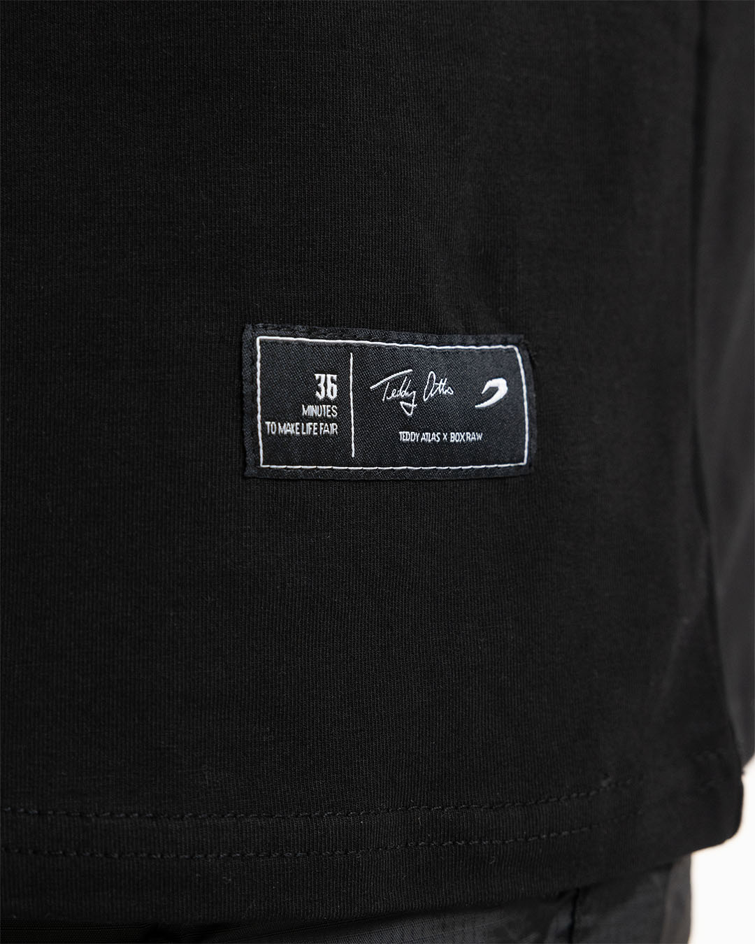 Teddy Atlas Firemen Oversized T-Shirt - Black
