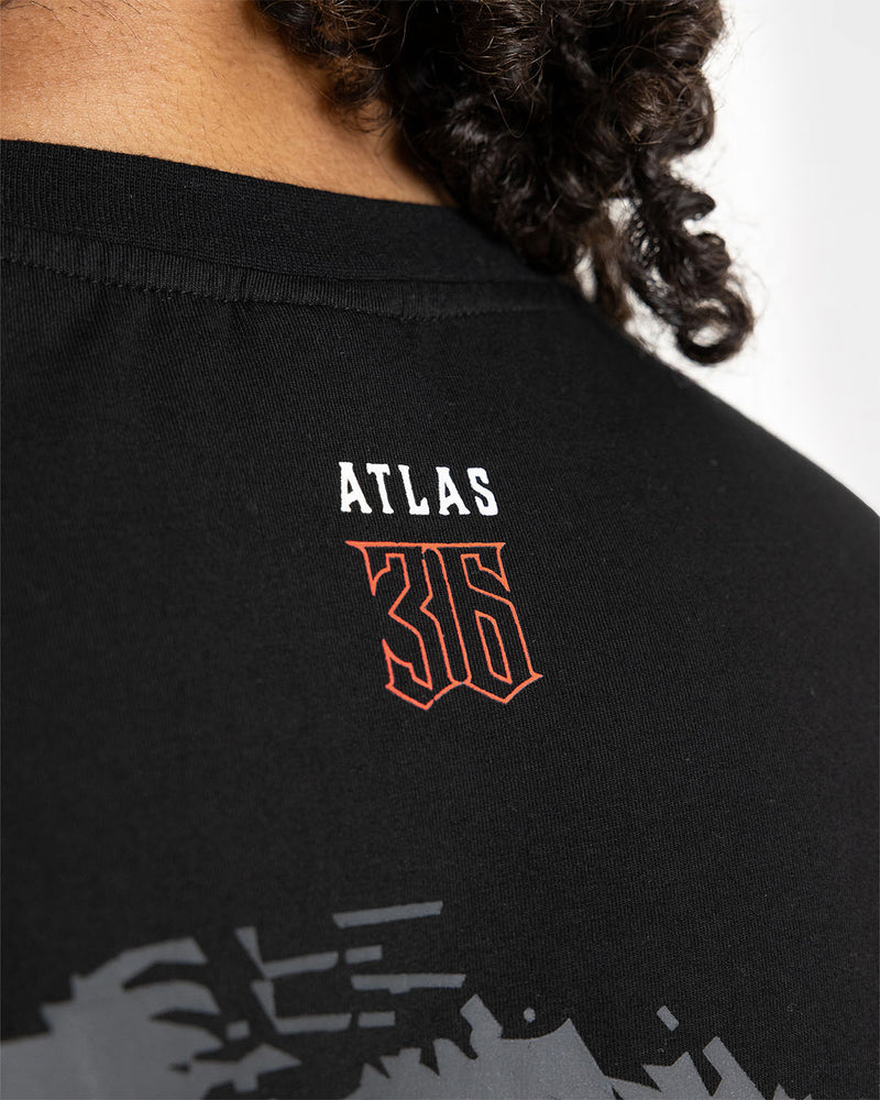 Teddy Atlas Heat Oversized T-Shirt - Black