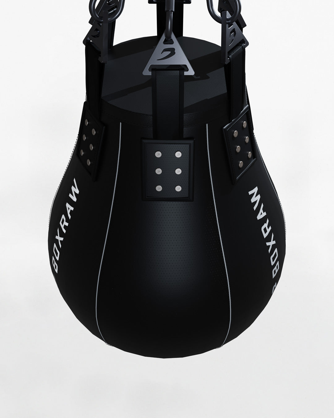 BOXRAW Uppercut Bag - Black/45kg
