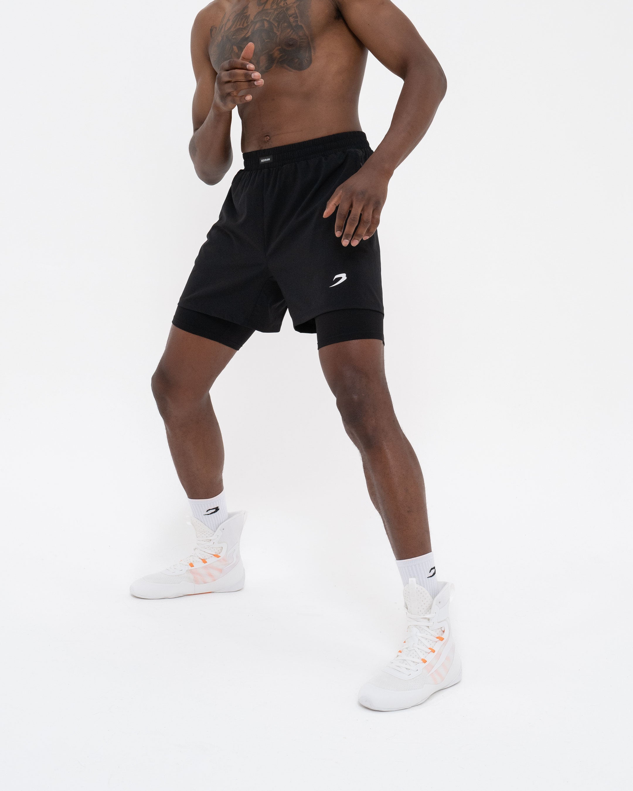 Valdes 2-in-1 Shorts - Black