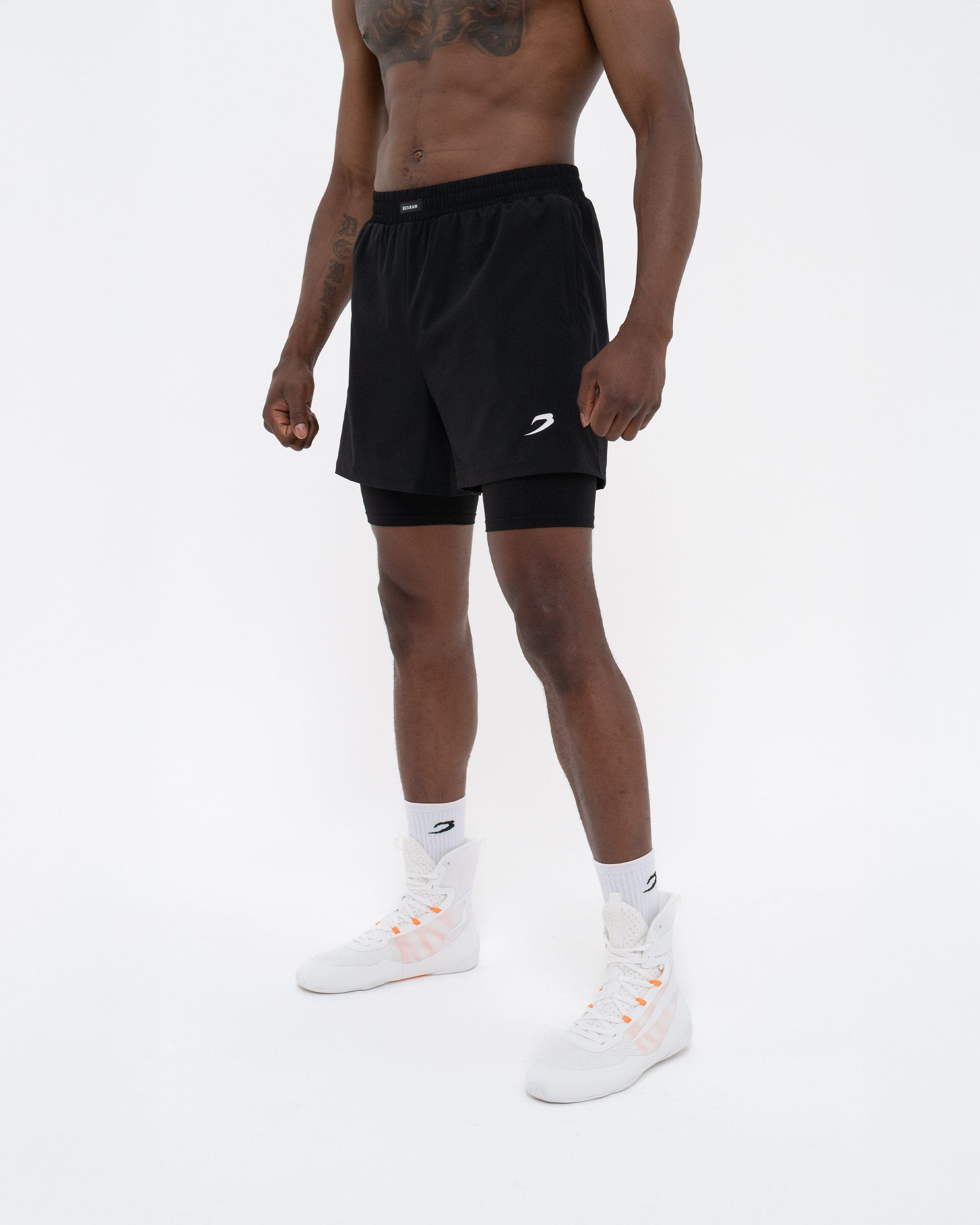 Valdes 2-in-1 Shorts - Black