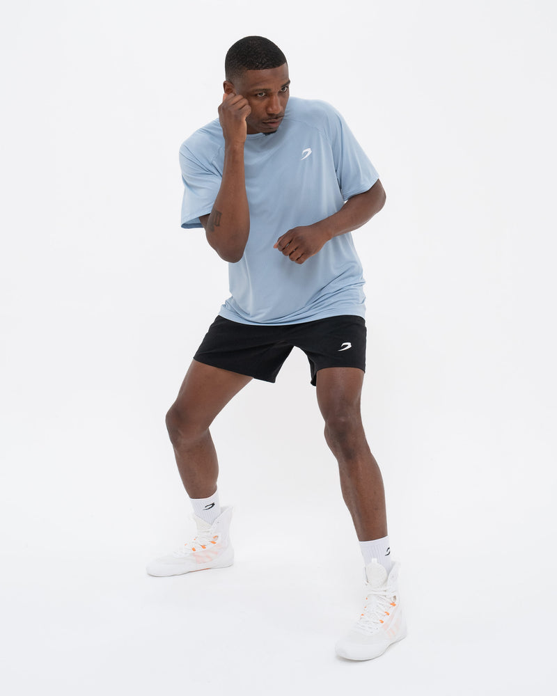 Valdes Oversized T-Shirt - Blue