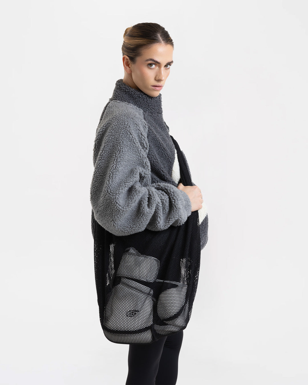 Walker Sherpa Jacket - Charcoal/Grey