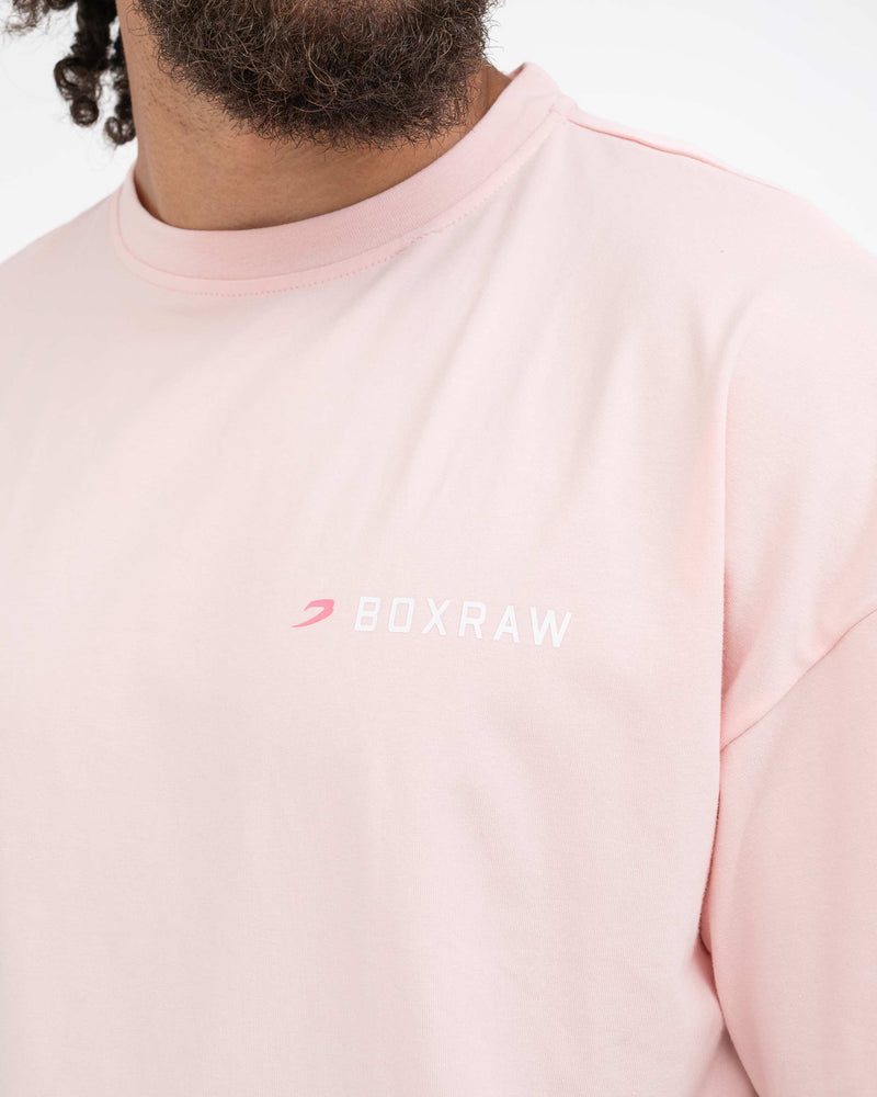 We Don't Play Boxing Oversized T-Shirt - Pink