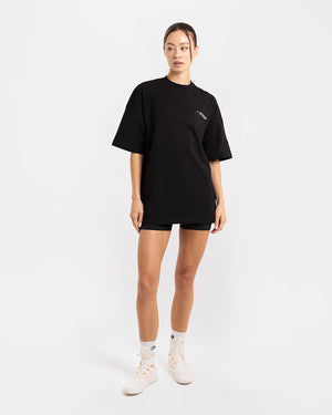 We Don't Play Boxing Oversized T-Shirt - Black/Blue