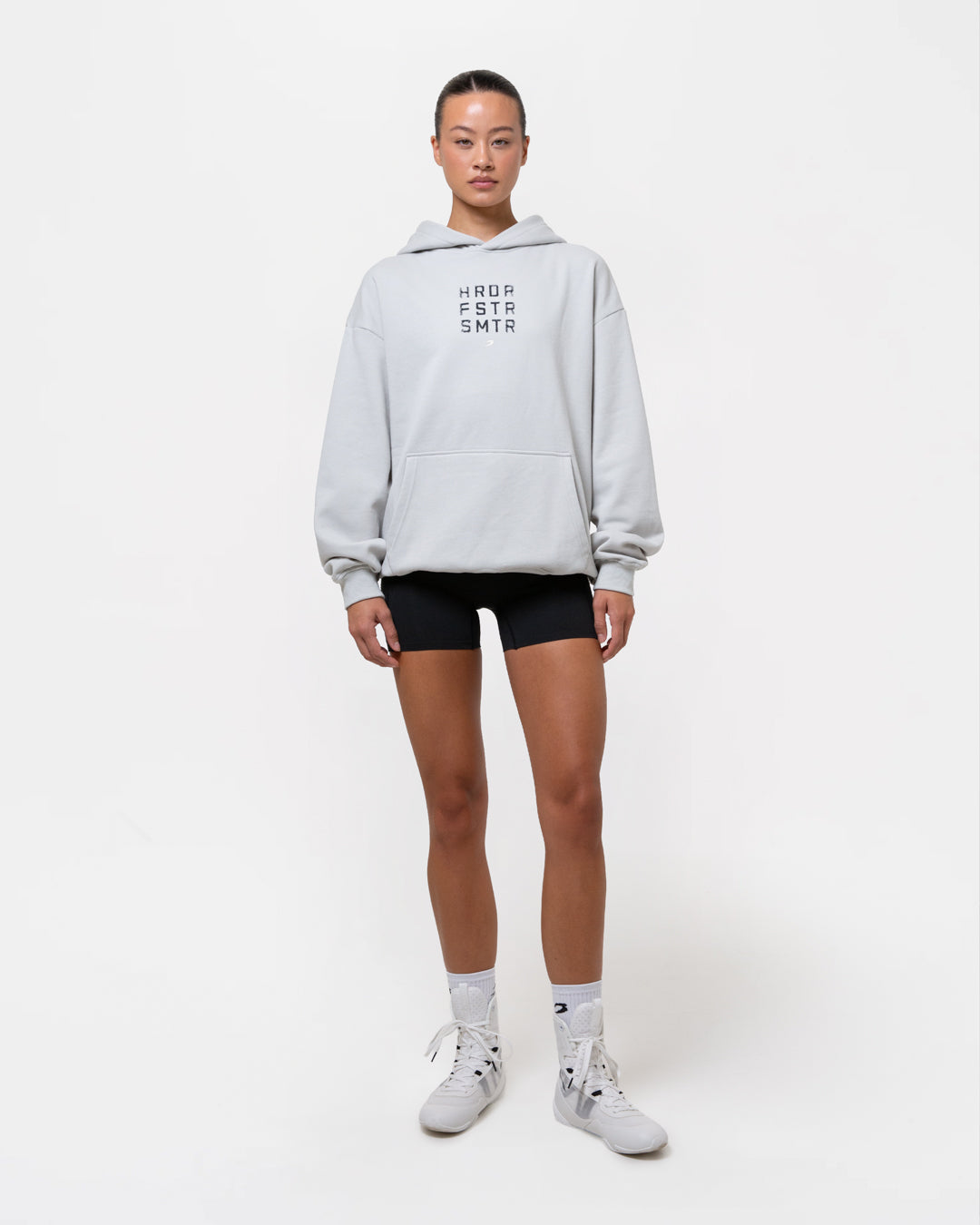 HRDR FSTR SMTR Oversized Hoodie - Slate
