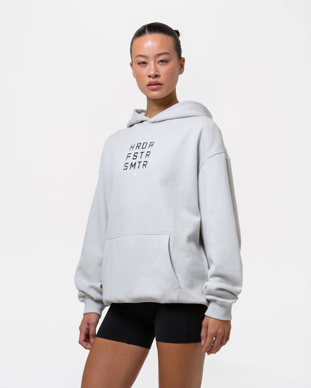 HRDR FSTR SMTR Oversized Hoodie - Slate