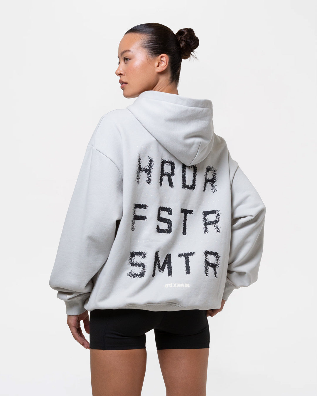 HRDR FSTR SMTR Oversized Hoodie - Slate