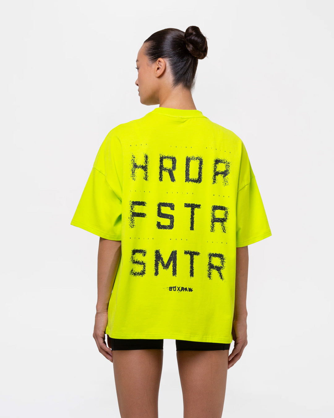 HRDR FSTR SMTR Oversized T-Shirt - Lime