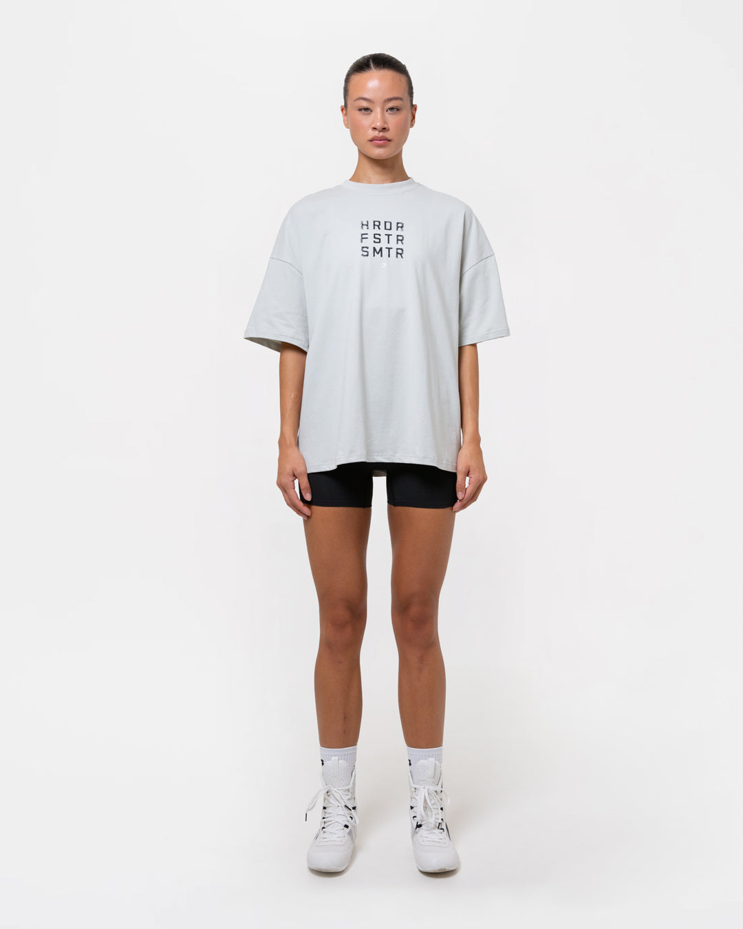 HRDR FSTR SMTR Oversized T-Shirt - Slate