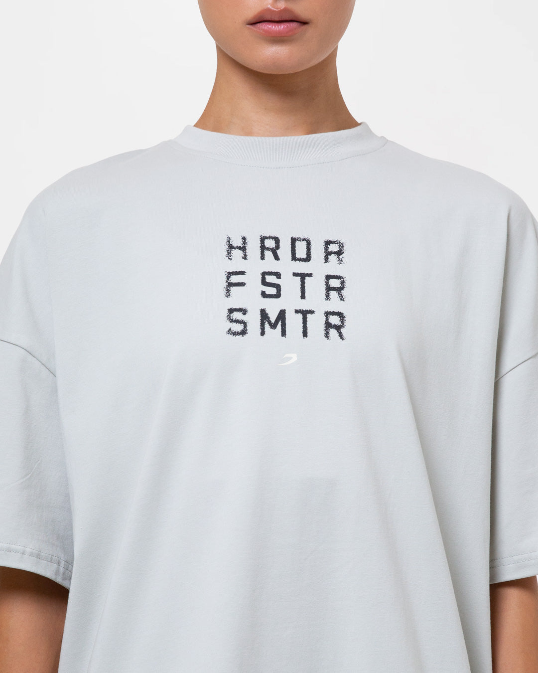 HRDR FSTR SMTR Oversized T-Shirt - Slate