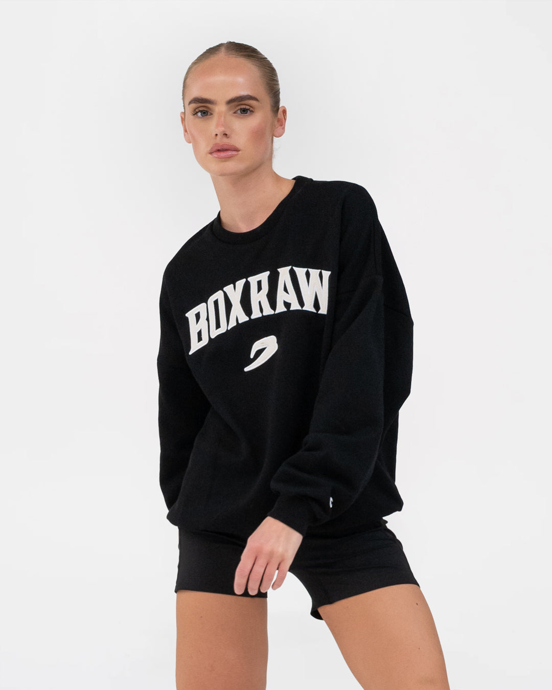 Women's East Street Sweatshirt - Black | BOXRAW