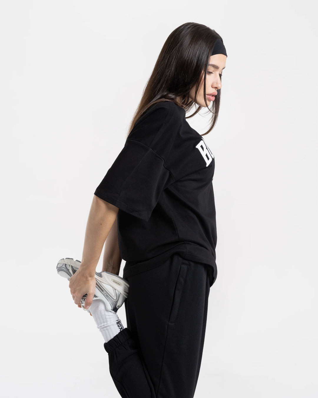 East Street Oversized T-Shirt - Black