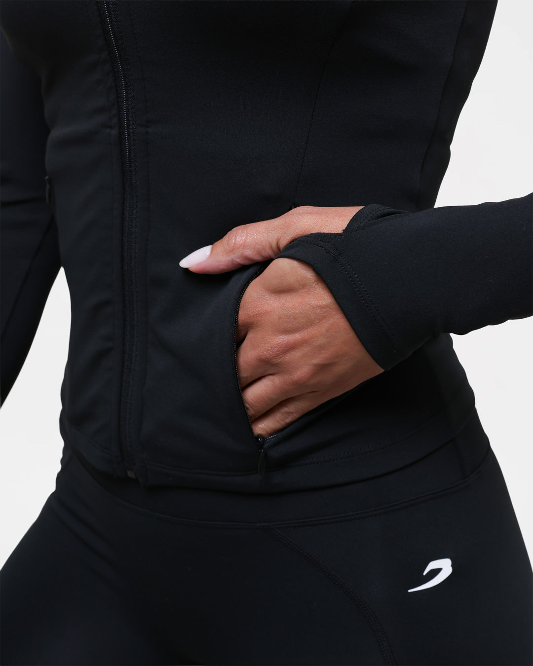 Jackie Training Jacket - Black