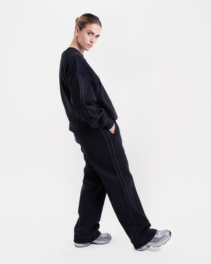 JoAnn Straight Leg Bottoms - Black