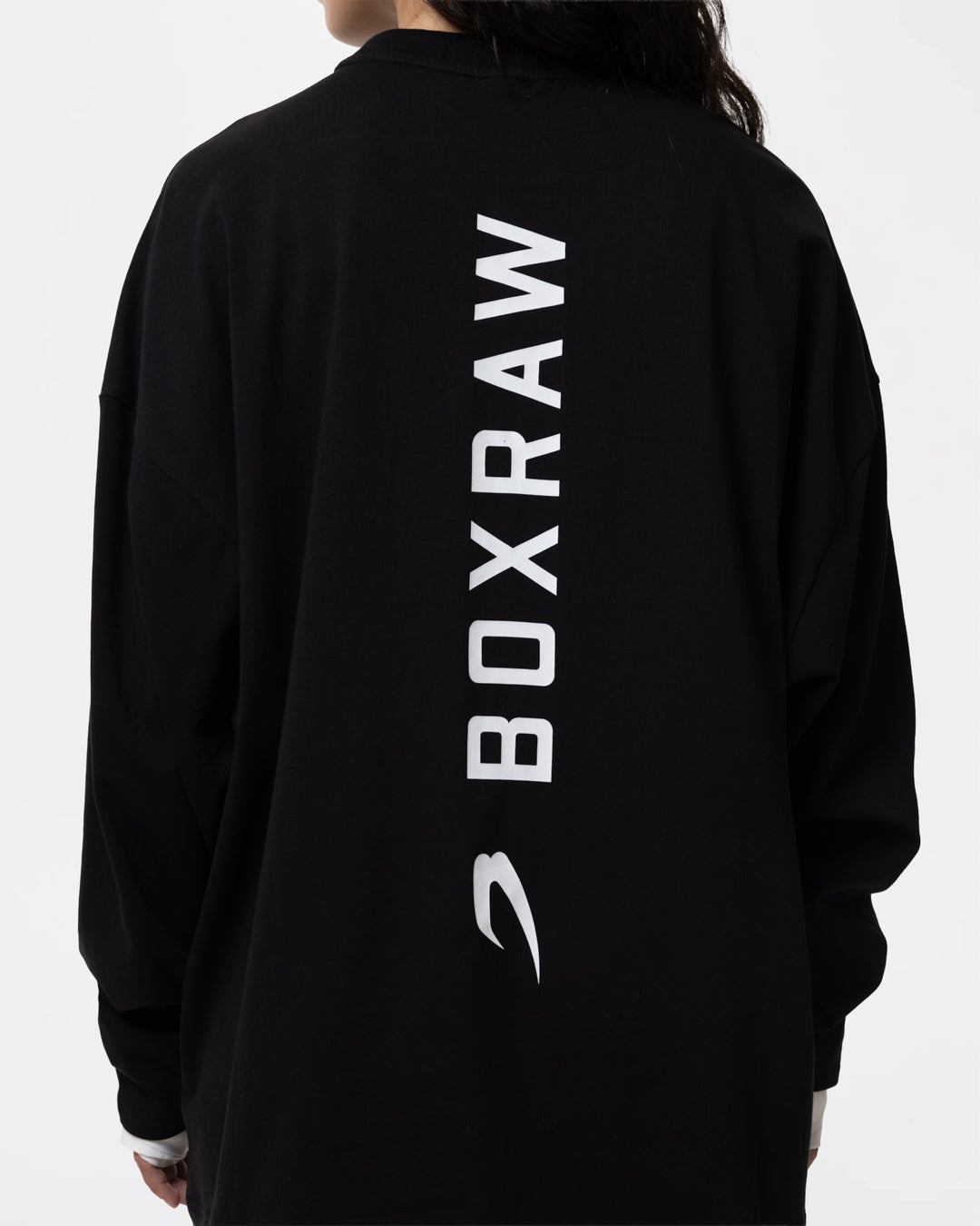 Lineal Long Sleeve T-Shirt - Black