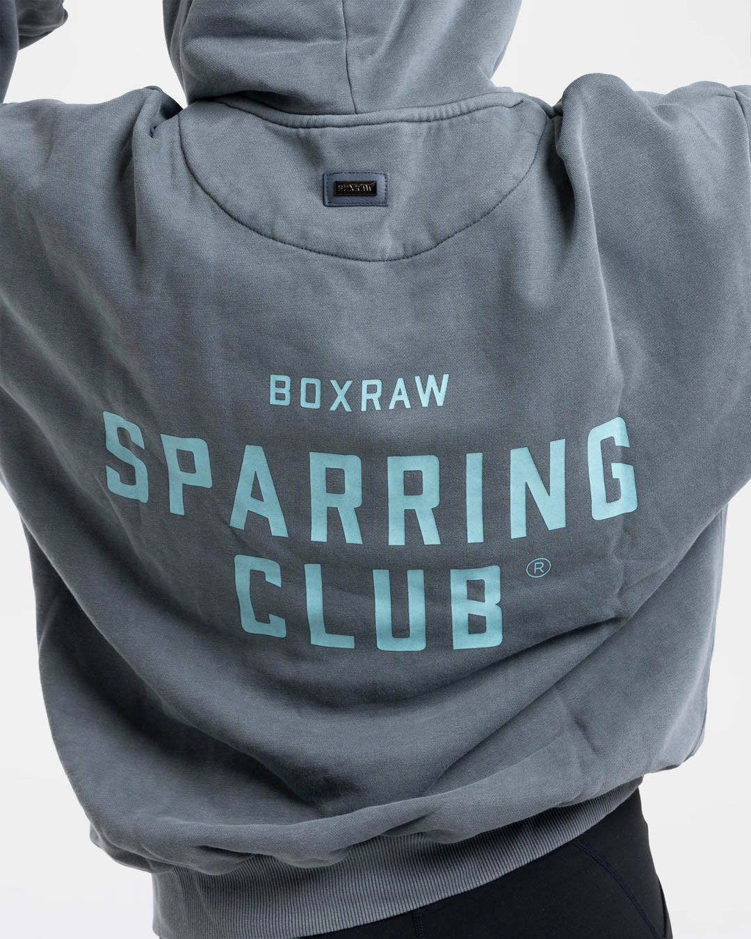 Sparring Club Oversized Hoodie - Washed Charcoal