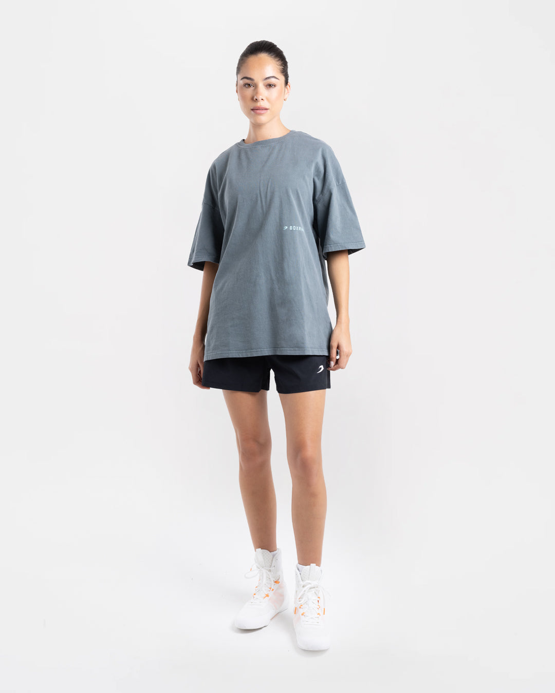 Sparring Club Oversized T-Shirt - Washed Charcoal