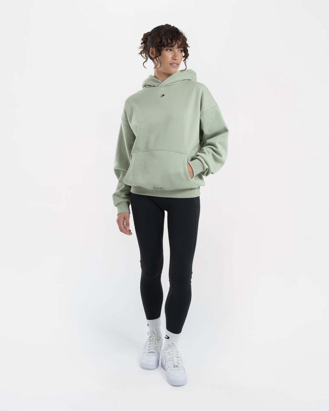 Strike Oversized Hoodie - Pistachio