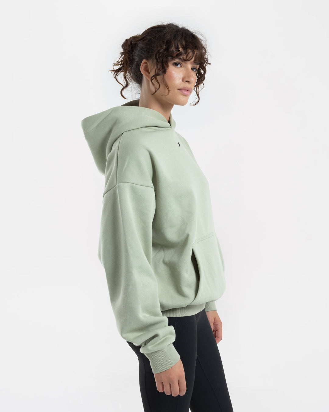 Strike Oversized Hoodie - Pistachio