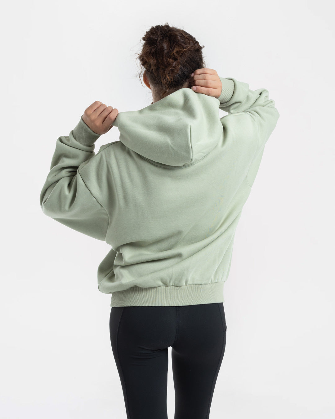 Strike Oversized Hoodie - Pistachio