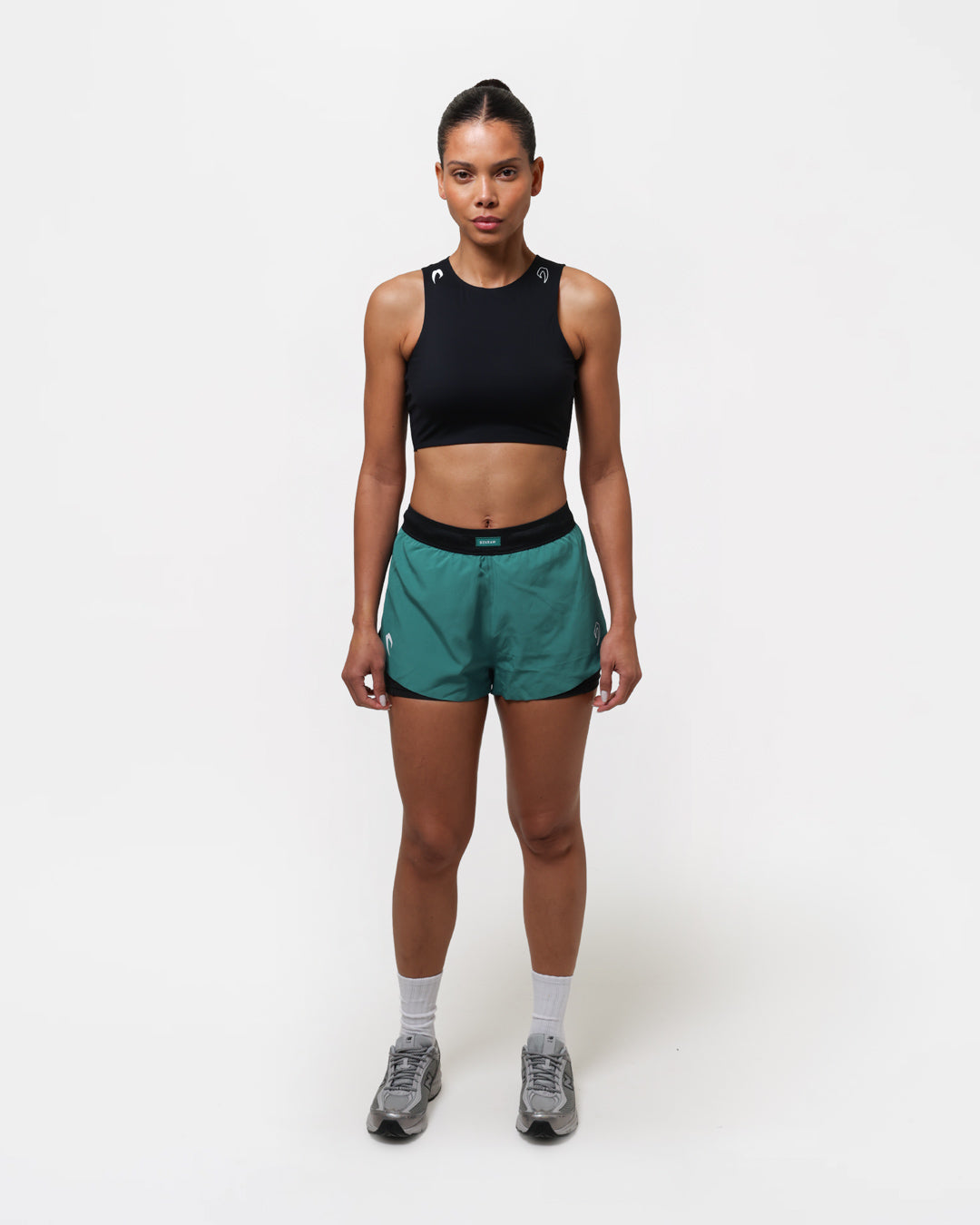 Women's Tunero 2-in-1 Shorts - Teal | BOXRAW