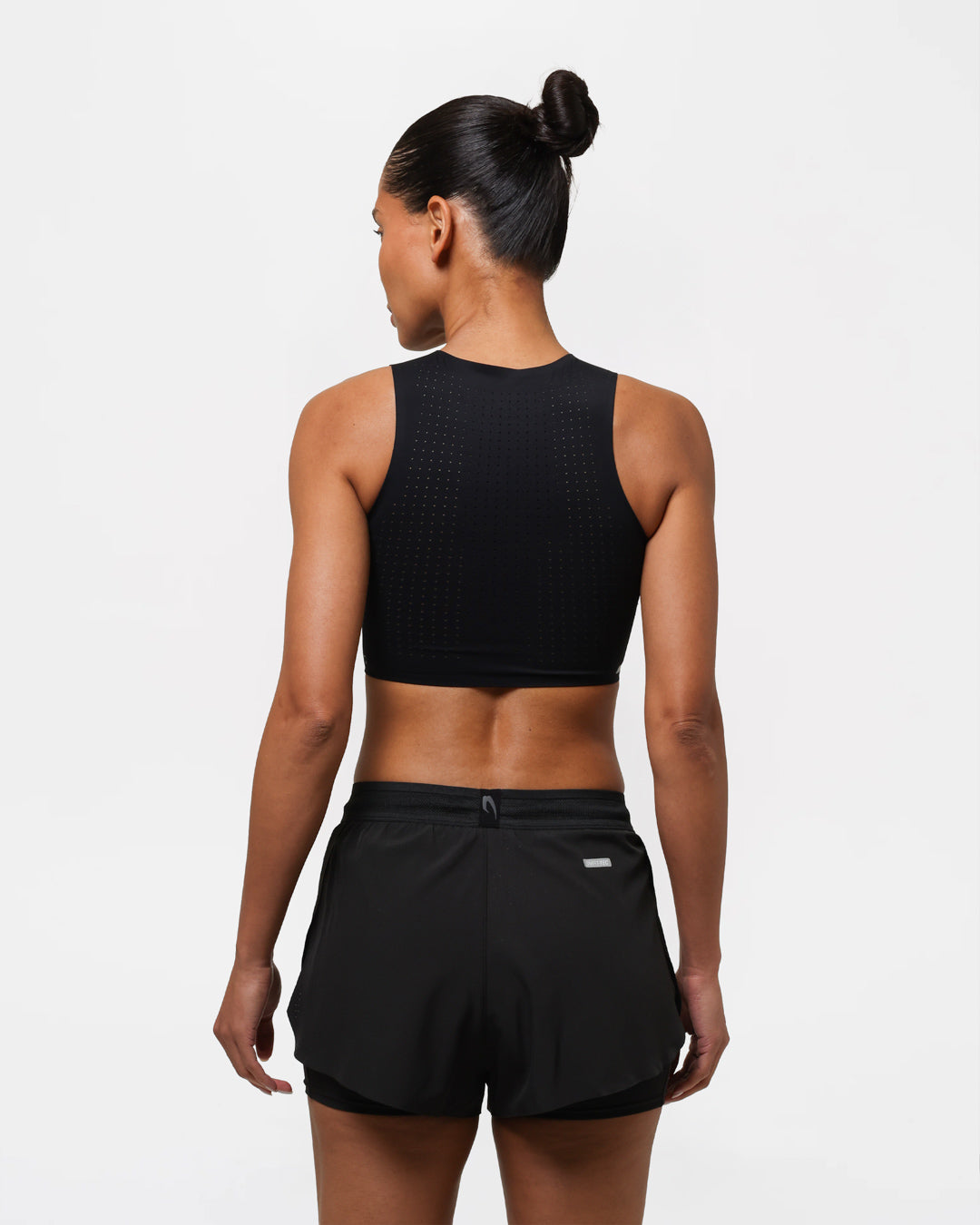 Tunero Racer Sports Bra - Black
