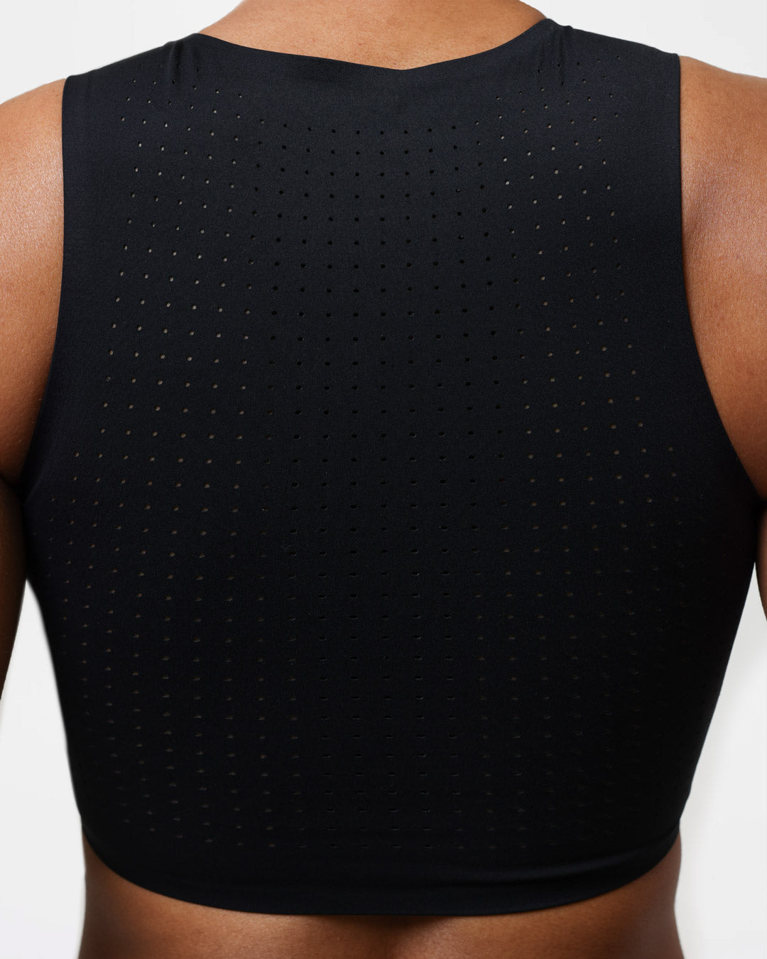 Tunero Racer Sports Bra - Black