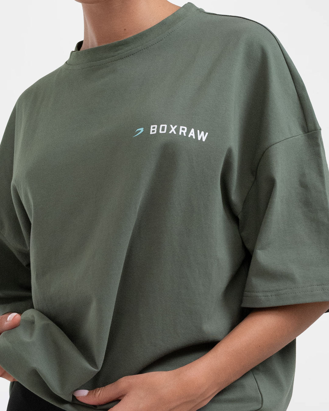 We Don't Play Boxing Oversized T-Shirt - Green
