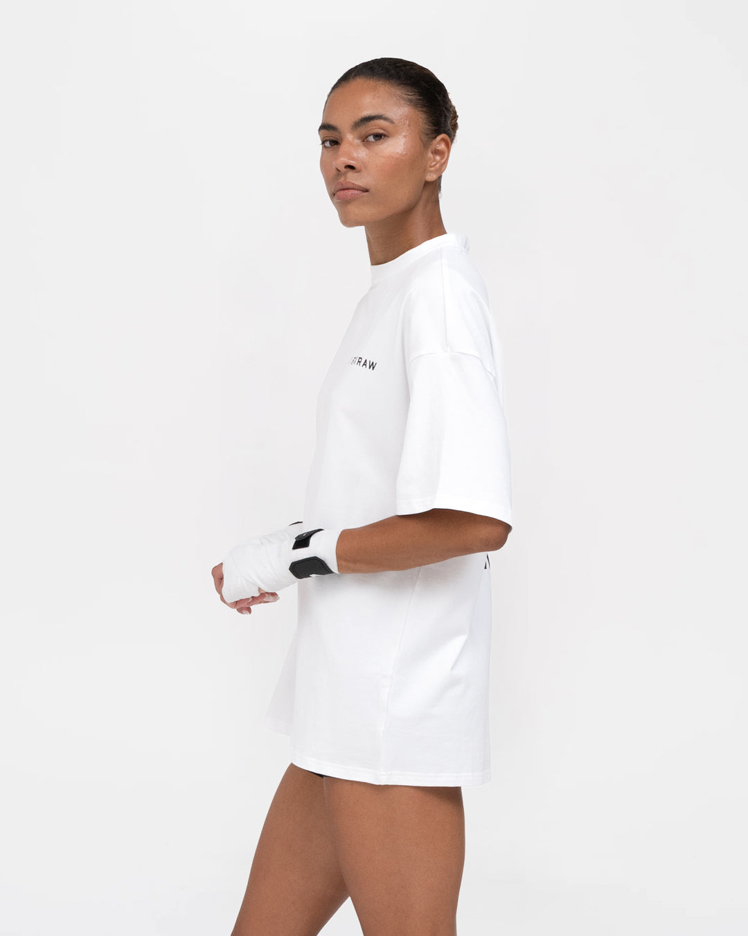 We Don't Play Boxing Oversized T-Shirt - White