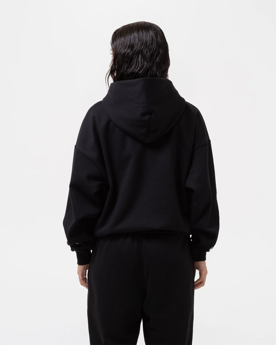 East Street Zip Up Hoodie - Black
