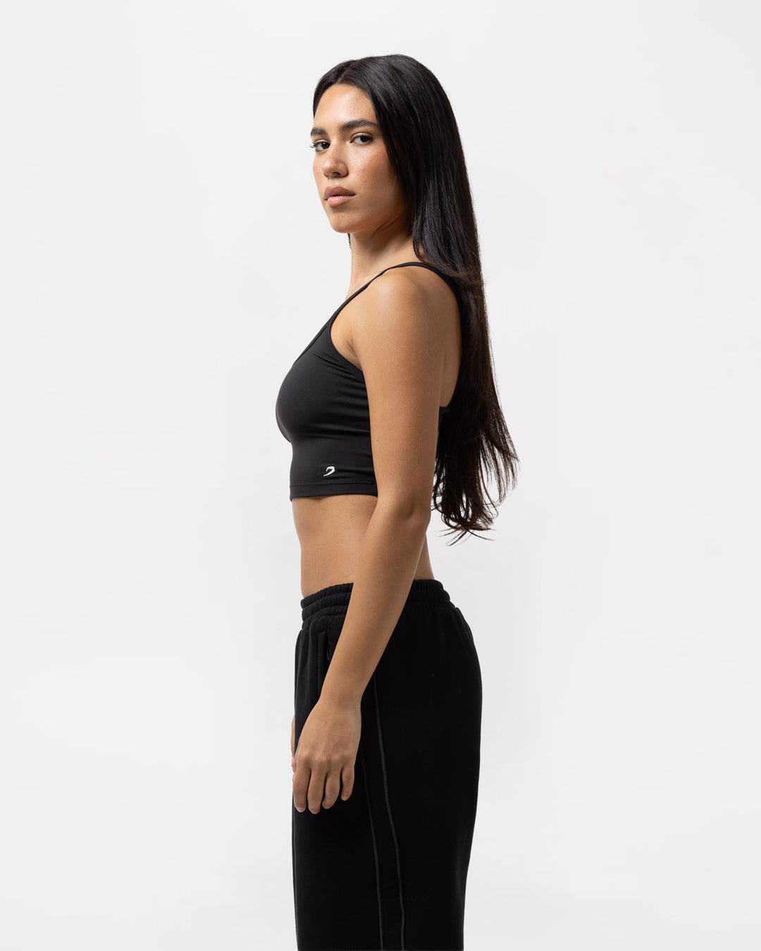 Tammy Tank Bralette - Black