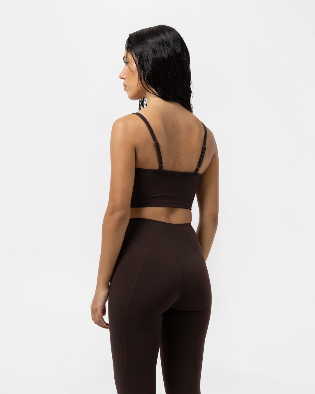 Tammy Tank Bralette - Brown